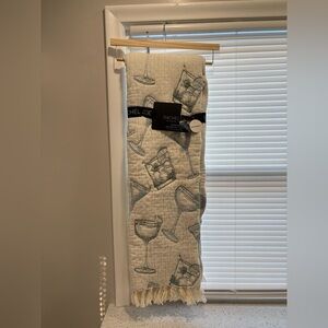Rachel Oversized Decorative Throw - White and Gray-Reversible